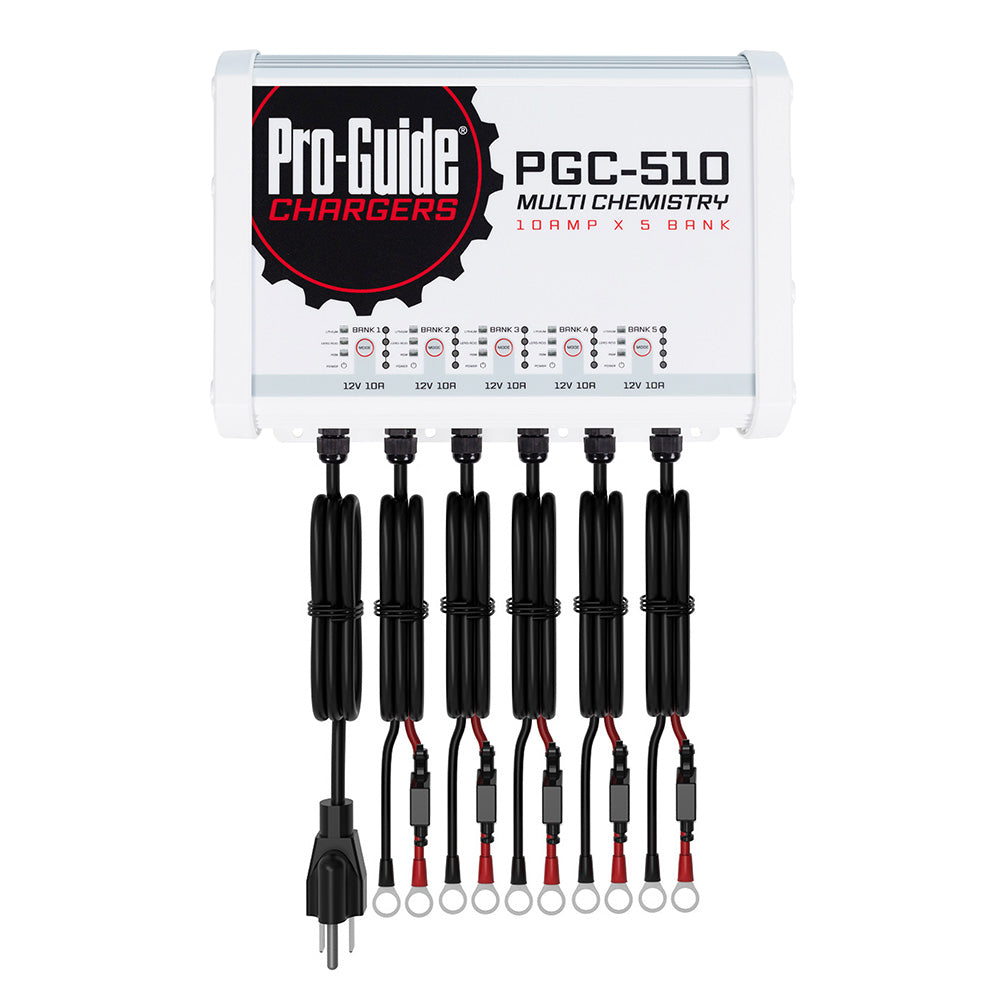 ProGuide 5 Bank OnBoard Battery Charger  12V  40Amp PGC510