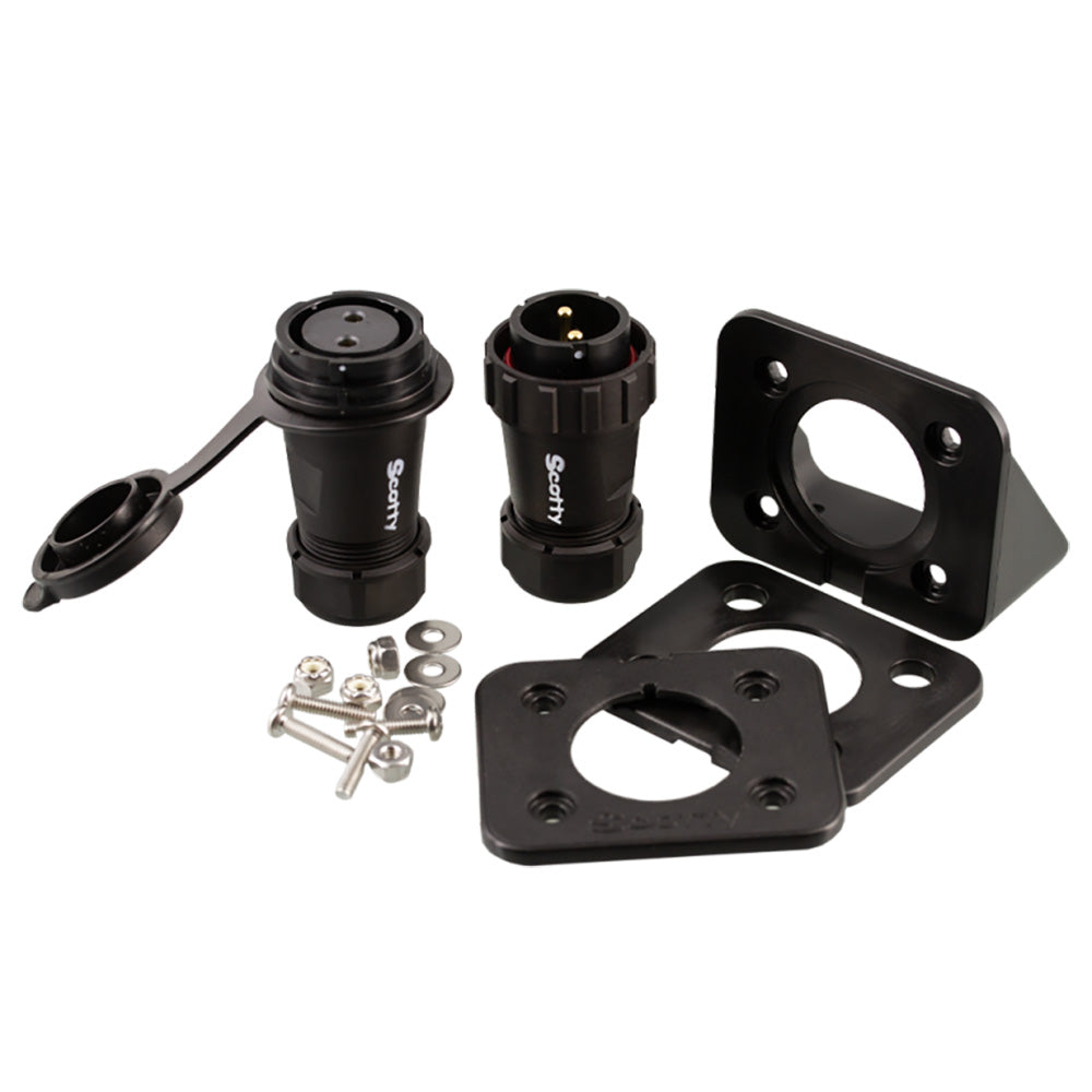 Scotty 2121 Marine Grade Plug  Socket  12V 2121