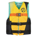 Full Throttle Teen Nylon Life Jacket  YellowBlack 11220030001026