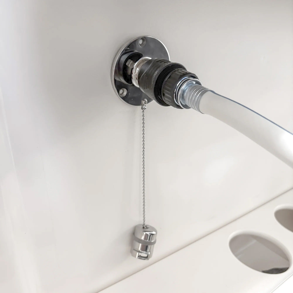 Flushmaster Quick Connect Water Fitting 12 Barb SMQCWFSS12