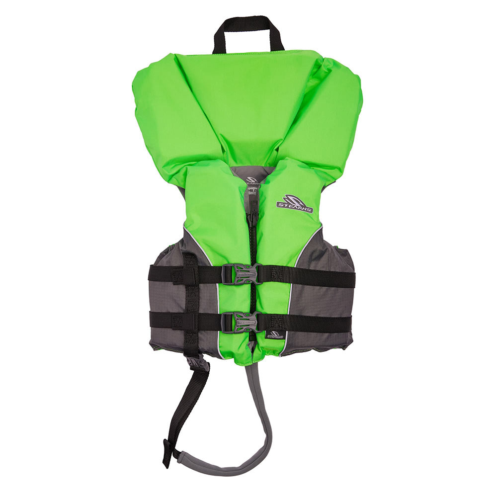 Stearns Heads Up Type II Child Life Jacket  Green  3050lbs 2000036405