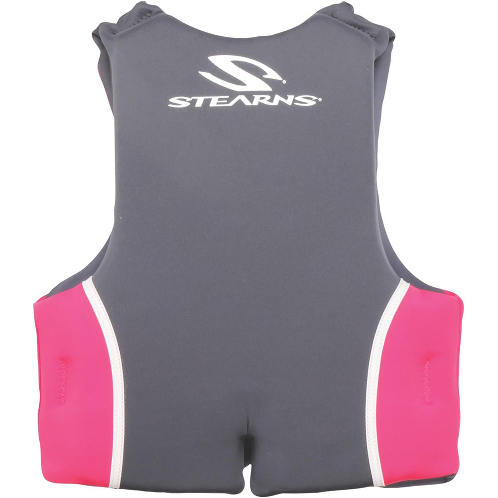 Stearns Youth Hydroprene Life Vest  Type III  PinkHot Pink  5090lbs 2000036923