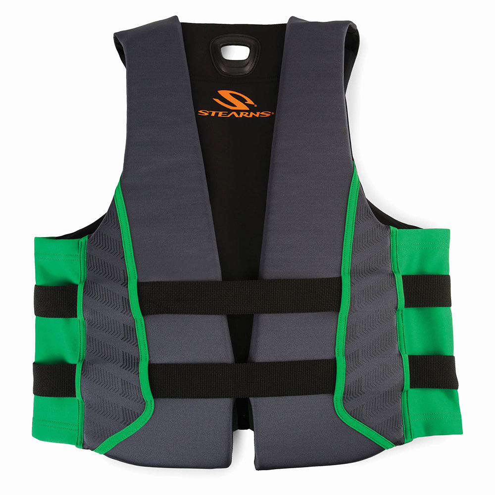 Stearns Adult Hydroprene Life Vest  Green  Medium 2000037992