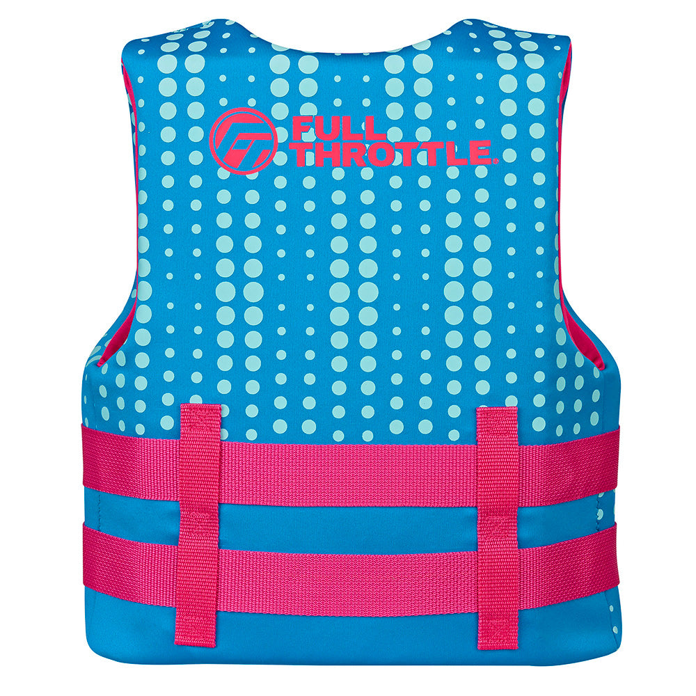 Full Throttle Youth RapidDry Life Jacket  Aqua 14210050500227
