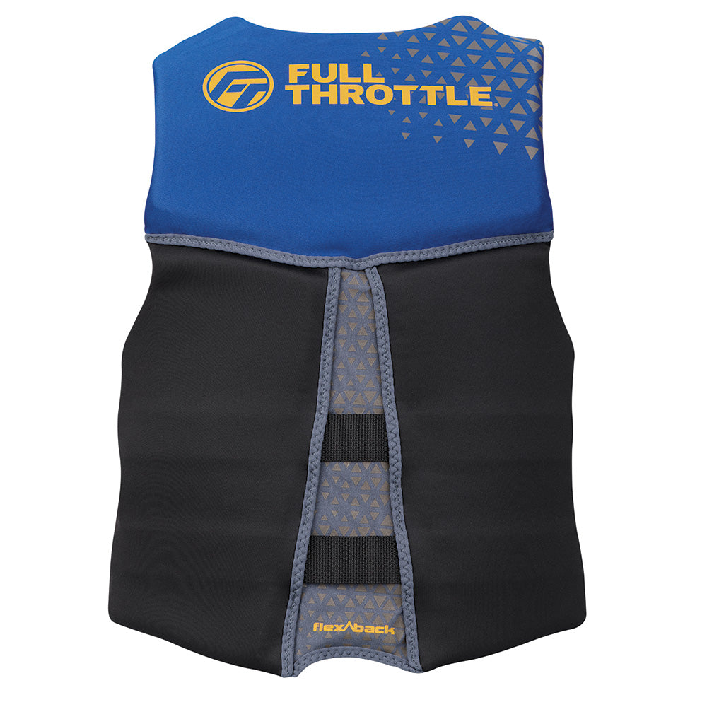 Full Throttle Mens RapidDry FlexBack Life Jacket  XL  BlueBlack 14250050005026