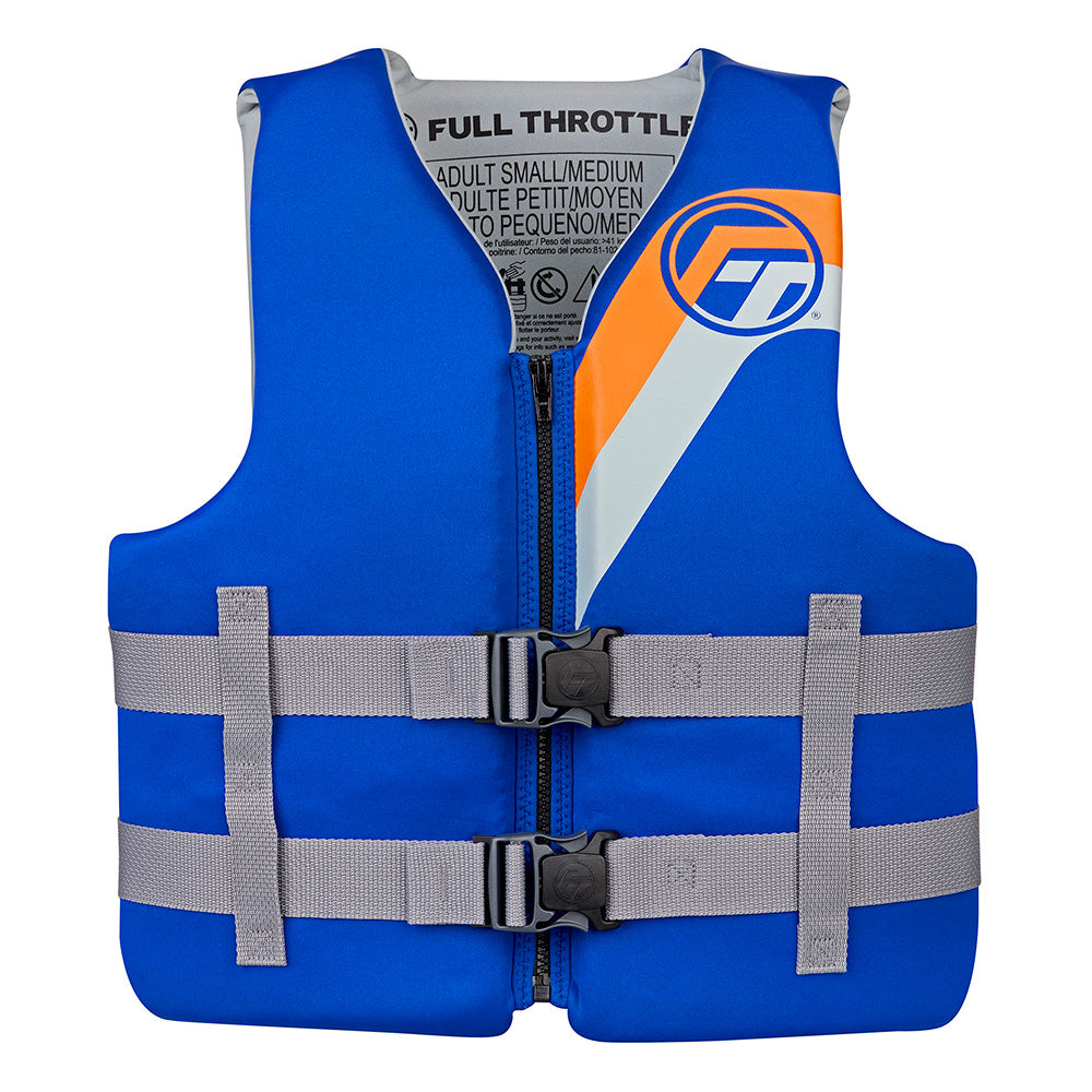Full Throttle Adult RapidDry Life Jacket  SM  Blue 14210050003027