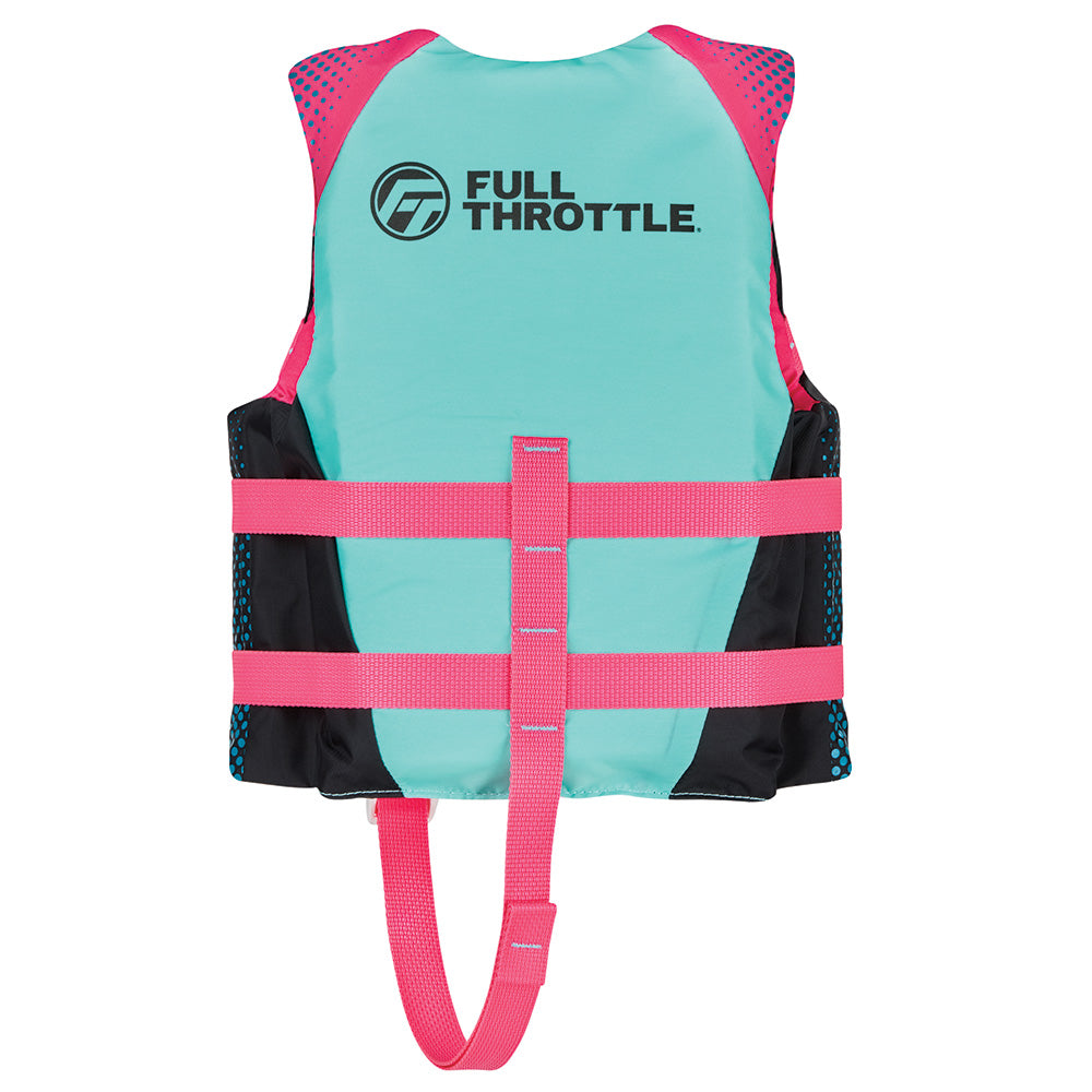 Full Throttle Nylon Life Jacket  Child  Pink 11220010500126