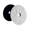 Lake Country HDO Heavy Cutting Microfiber Pad 55  Blue Foam wWhite Microfiber HDO550FLC