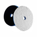 Lake Country HDO Heavy Cutting Microfiber Pad 65  Blue Foam wWhite Microfiber HDO650FLC