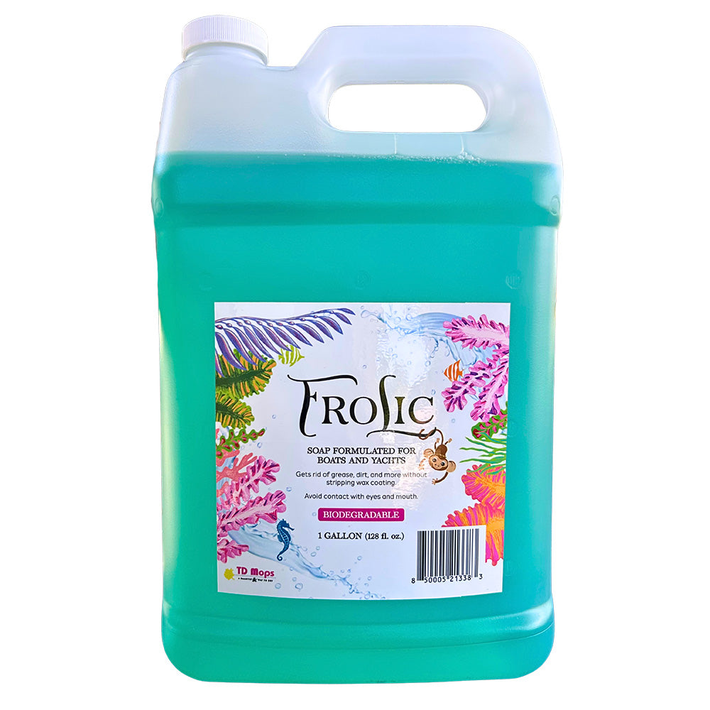 TD Mop Frolic Soap  1 Gallon FROLIC