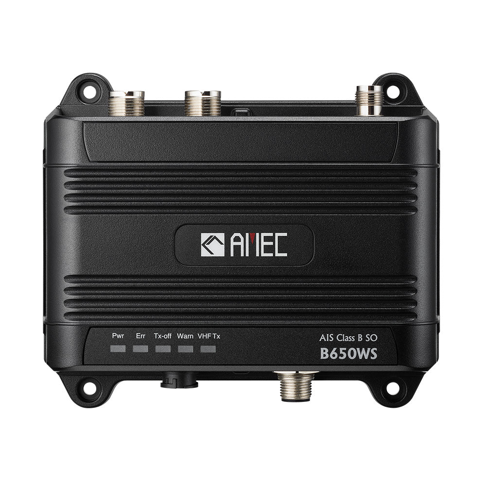 AMEC B650WS Class B AIS Transceiver wWIFI  VHF Antenna Splitter  5WSOTDMA NMEA 2000 NMEA 0183 USB AMECB650WS010