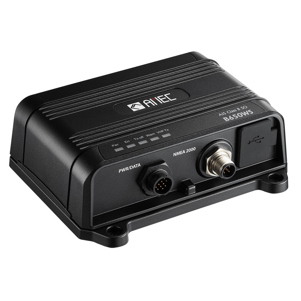 AMEC B650WS Class B AIS Transceiver wWIFI  VHF Antenna Splitter  5WSOTDMA NMEA 2000 NMEA 0183 USB AMECB650WS010