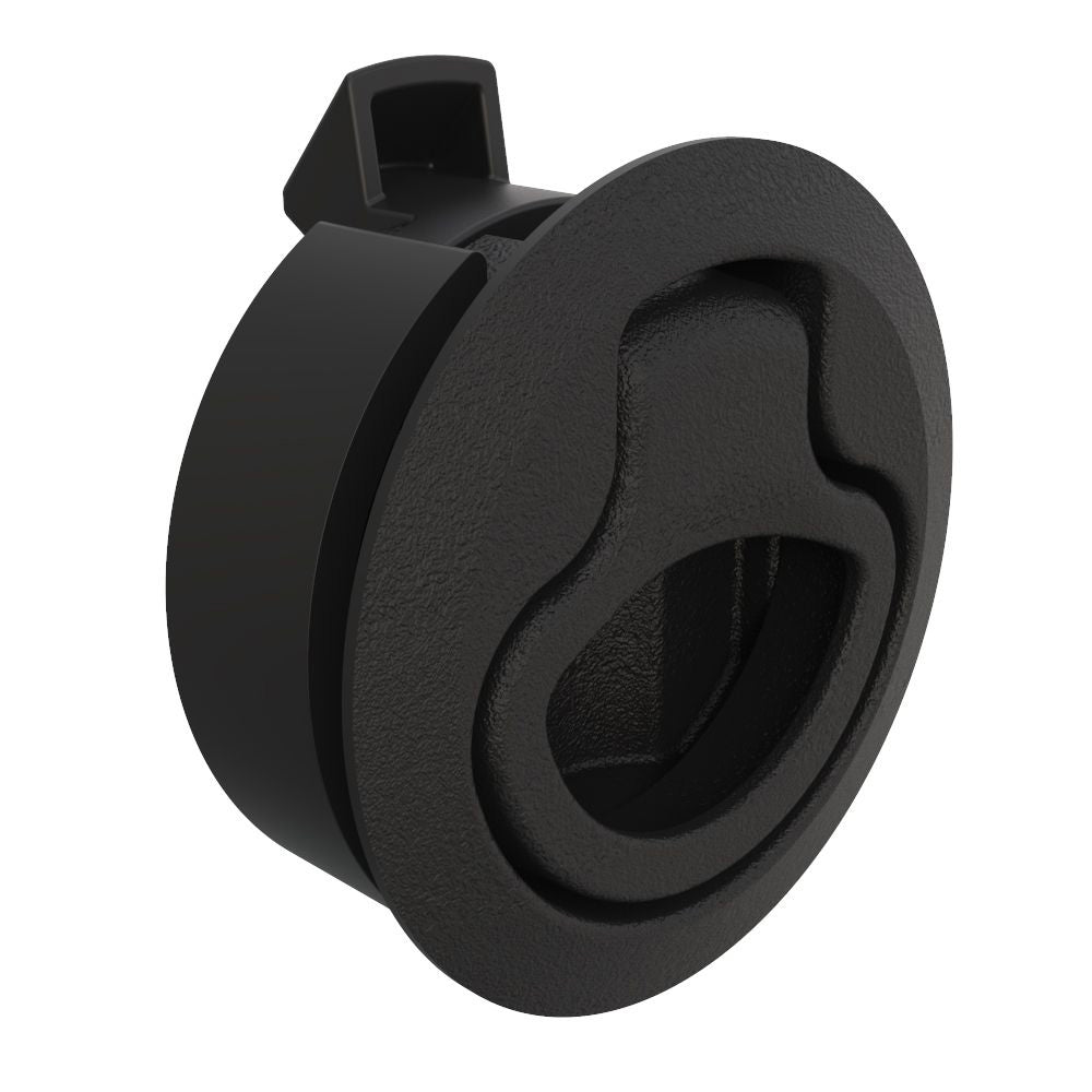 Southco PushtoClose Latch Medium Size No Restriction 7  12mm Grip Plastic Natural  Black M162