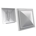 Camco Universal RV Roof Vent Replacement Kit  Fits Standard 14 x 14 Vent Openings 40195