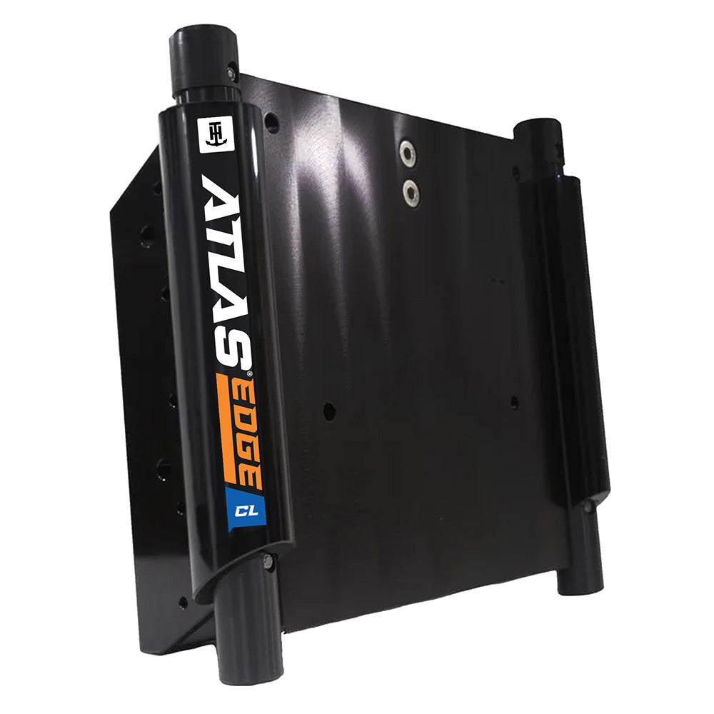 TH Marine ATLAS EDGE 6 Set Back Hydraulic Jack Plate  Classic  Black AHJE6VBDP