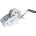 Load Rite TwoSpeed Trailer Winch  2500lbs  27 Strap  8 Handle 608928