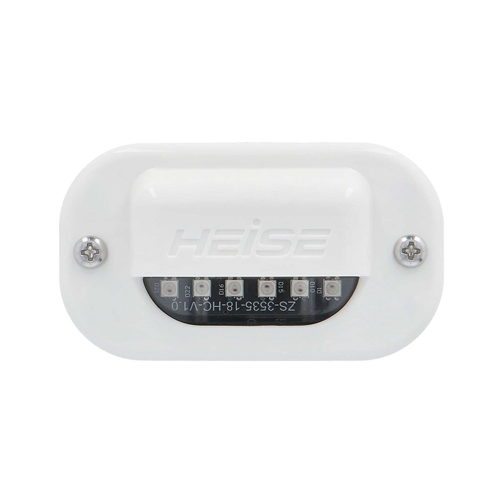 HEISE Rock Light White Cover 4Pack HERLC4W