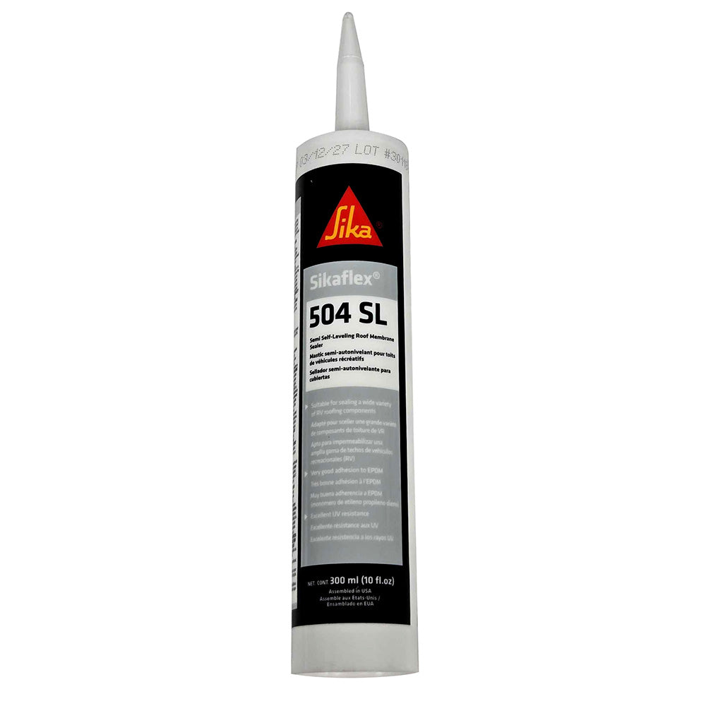 Sika Sikaflex504 SL Semi Leveling Roof Membrane Sealer  White  300ml 875379