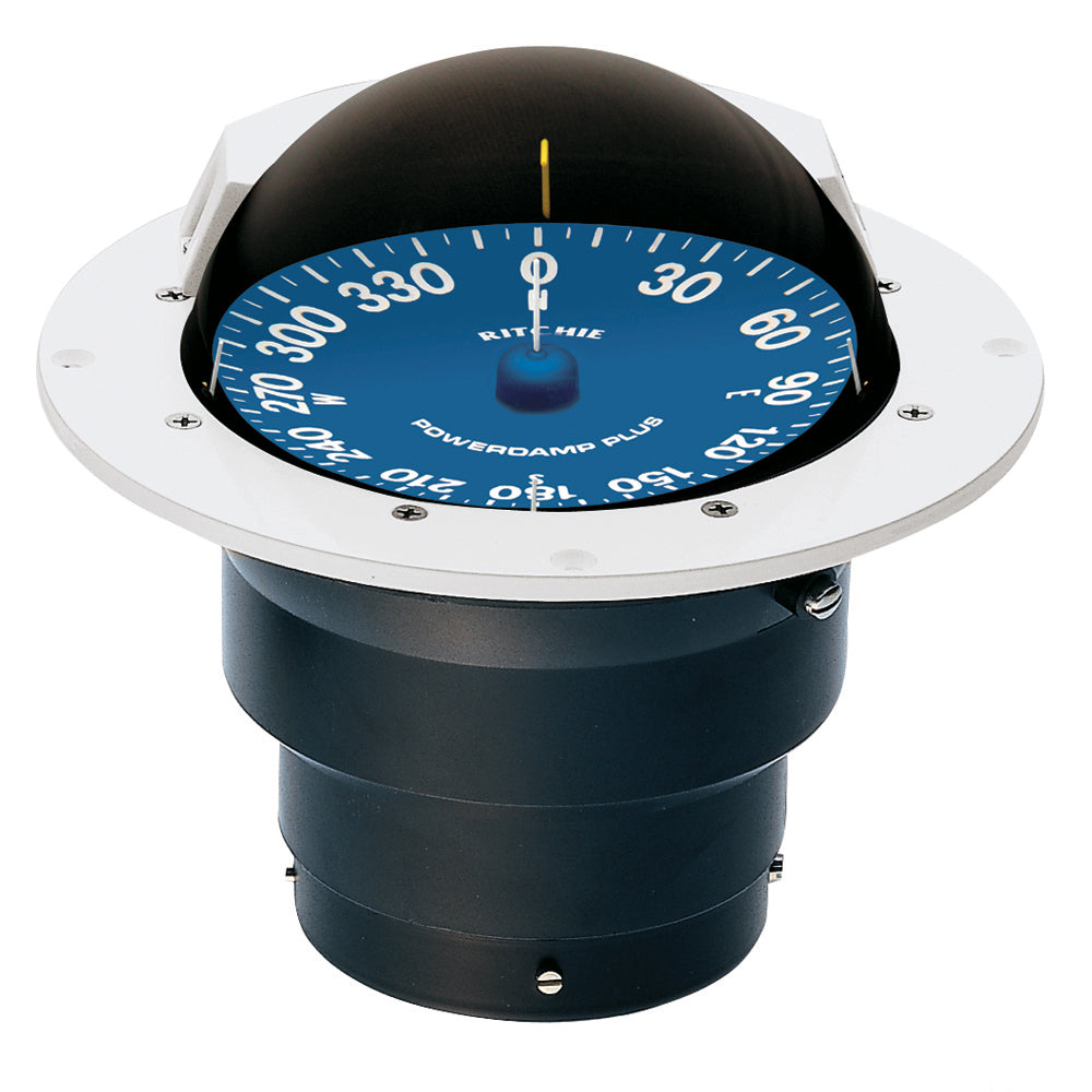 Ritchie SS5000W SuperSport Compass  Flush Mount  White SS5000W