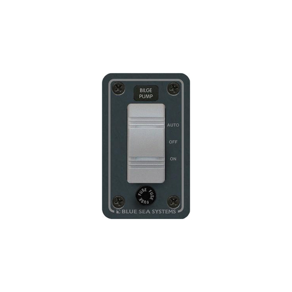 Blue Sea 8263 Contura Single Bilge Pump Control Panel 8263