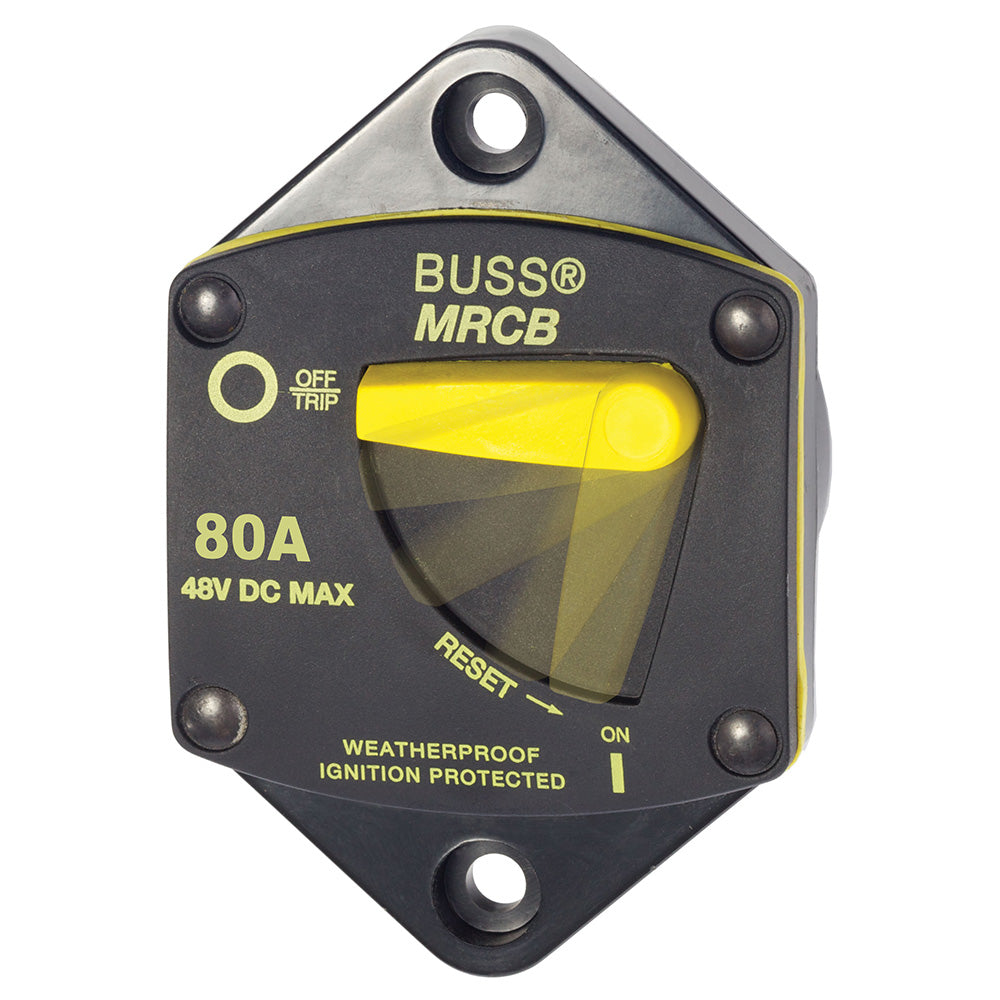 Blue Sea 7042 187Series Circuit Breaker  Panel Mount 80A 7042