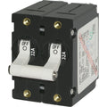 Blue Sea 7295 ASeries Double Pole Toggle  32A  White 7295