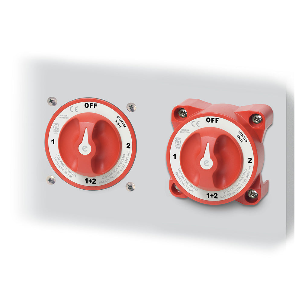 Blue Sea 5511e eSeries Dual Circuit Plus Battery Switch 5511E