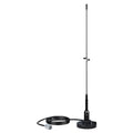 Shakespeare VHF 19 5218 Black SS Whip Antenna  Magnetic Mount 5218