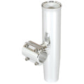 Lees ClampOn Rod Holder  Silver Aluminum  Horizontal Mount  Fits 1315 OD Pipe RA5202SL