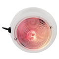 Perko Dome Light wRed  White Bulbs 1263DP1WHT
