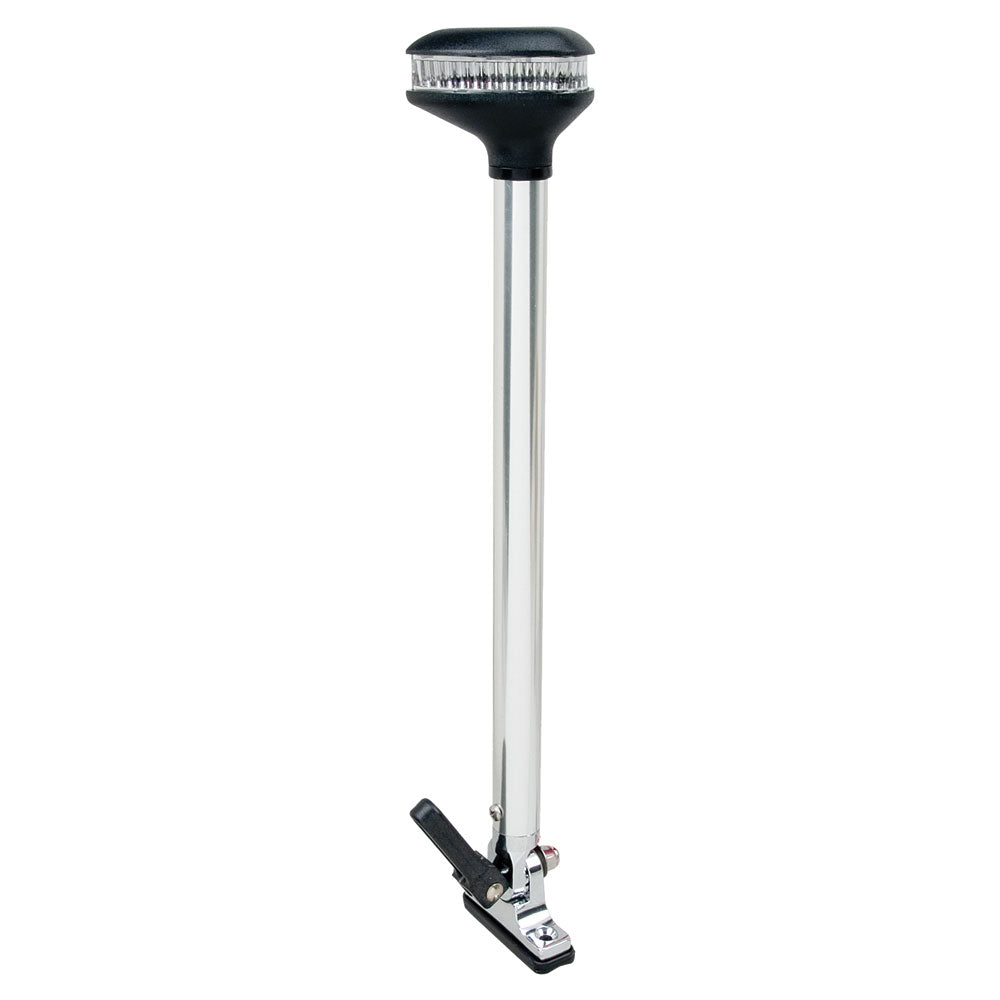 Perko Stealth Series  Fold Down AllRound Light  Vertical Mount 1338 Height  2NM Range 1642DP0CHR