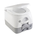 Dometic 974 Portable Toilet wMounting Brackets 26 Gallon  Grey  301097406