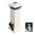 Dock Edge Cleatlite Solar Dock Light wSS Mooring Cleat 12 DE96250F