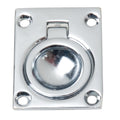 Perko Flush Ring Pull  Chrome Plated Zinc 0841DP0CHR