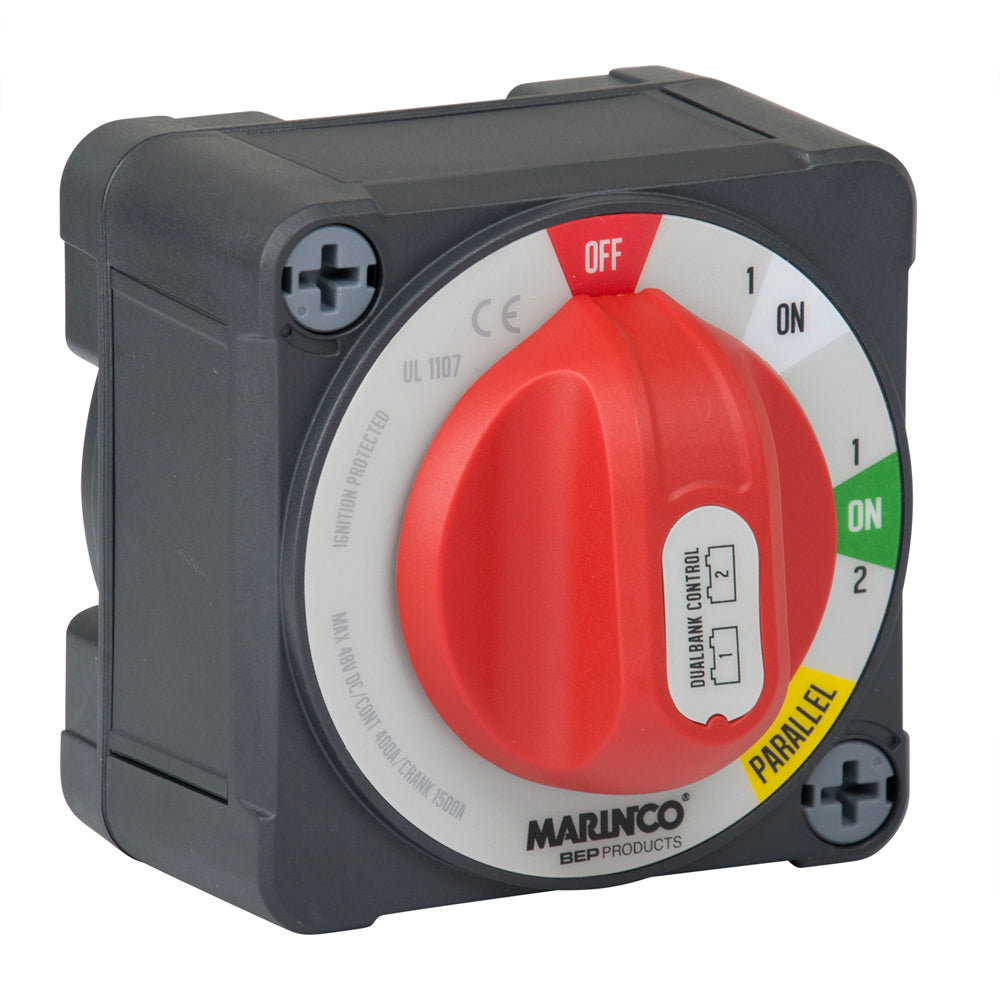 BEP Pro Installer 400a EZMount Dual Bank Control Battery Switch  MC10 772DBCEZ