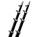 TACO 15 BlackSilver Outrigger Poles  118 Diameter OT0442BKA15