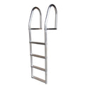 Dock Edge Fixed Eco  Weld Free Aluminum 4Step Dock Ladder DE2074F