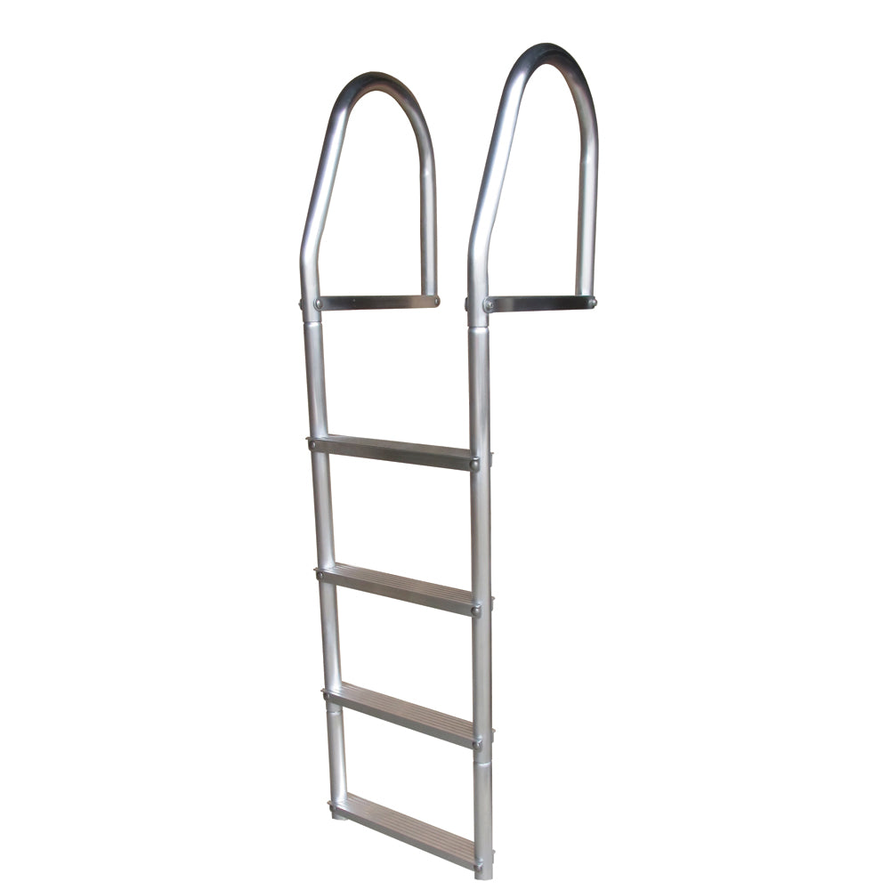 Dock Edge Fixed Eco  Weld Free Aluminum 4Step Dock Ladder DE2074F