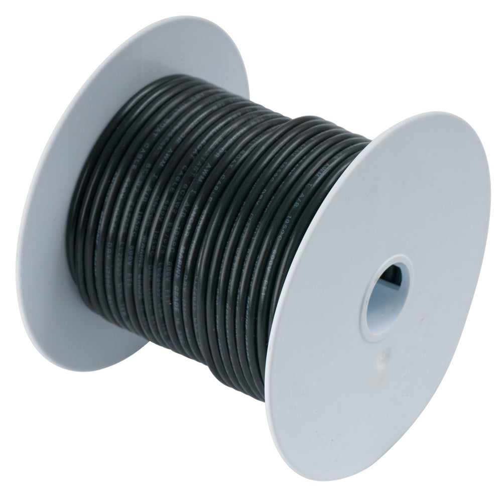 Ancor Black 18 AWG Tinned Copper Wire  100 100010