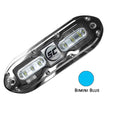 ShadowCaster SCM6 LED Underwater Light w20 Cable  316 SS Housing  Bimini Blue SCM6BB20
