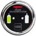 FireboyXintex Deluxe Helm Display wGauge Body LED  Color Graphics fEngine Shutdown System  Chrome Bezel Display DURCH20R