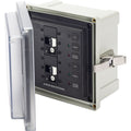 Blue Sea 3117  SMS Panel Enclosure w2 ELCI 30A  120V AC  3117