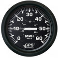 Faria Euro Black 4 Speedometer 60MPH GPS 32816