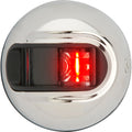Attwood LightArmor Vertical Surface Mount Navigation Light  Port red  Stainless Steel  2NM NV3012SSR7