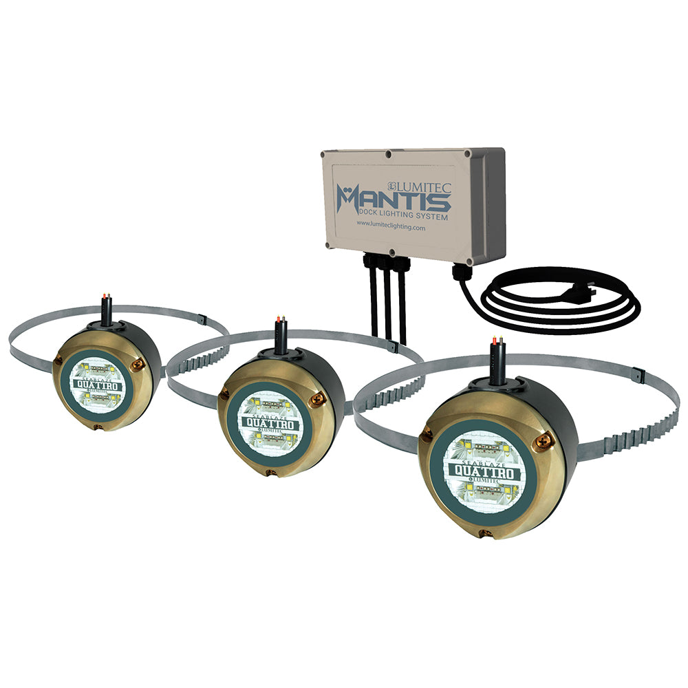 Lumitec Mantis Underwater Dock Lighting System  RGBW FullColor 101525