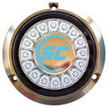 ShadowCaster Bimini Blue Single Color Underwater Light  16 LEDs  Bronze SCR16BBBZ10