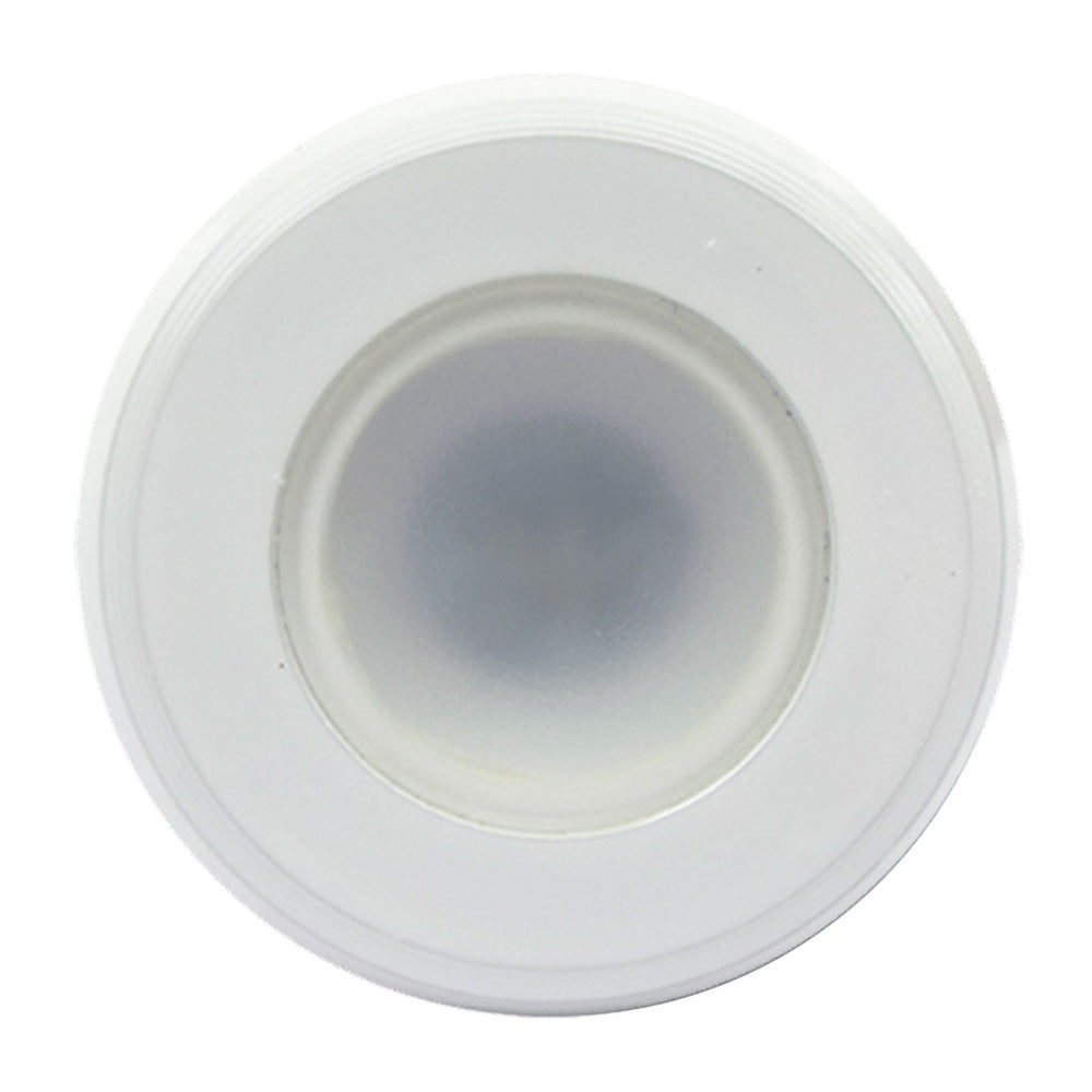 ShadowCaster Single Color White NonDimmable White Powder Coat Down Light SCMDLGWWH