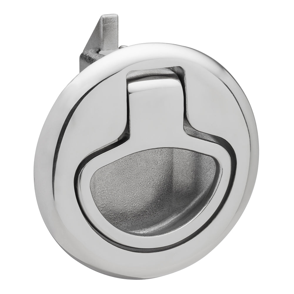 Whitecap Slam Latch Stainless Steel NonLocking Ring Pull 6135C