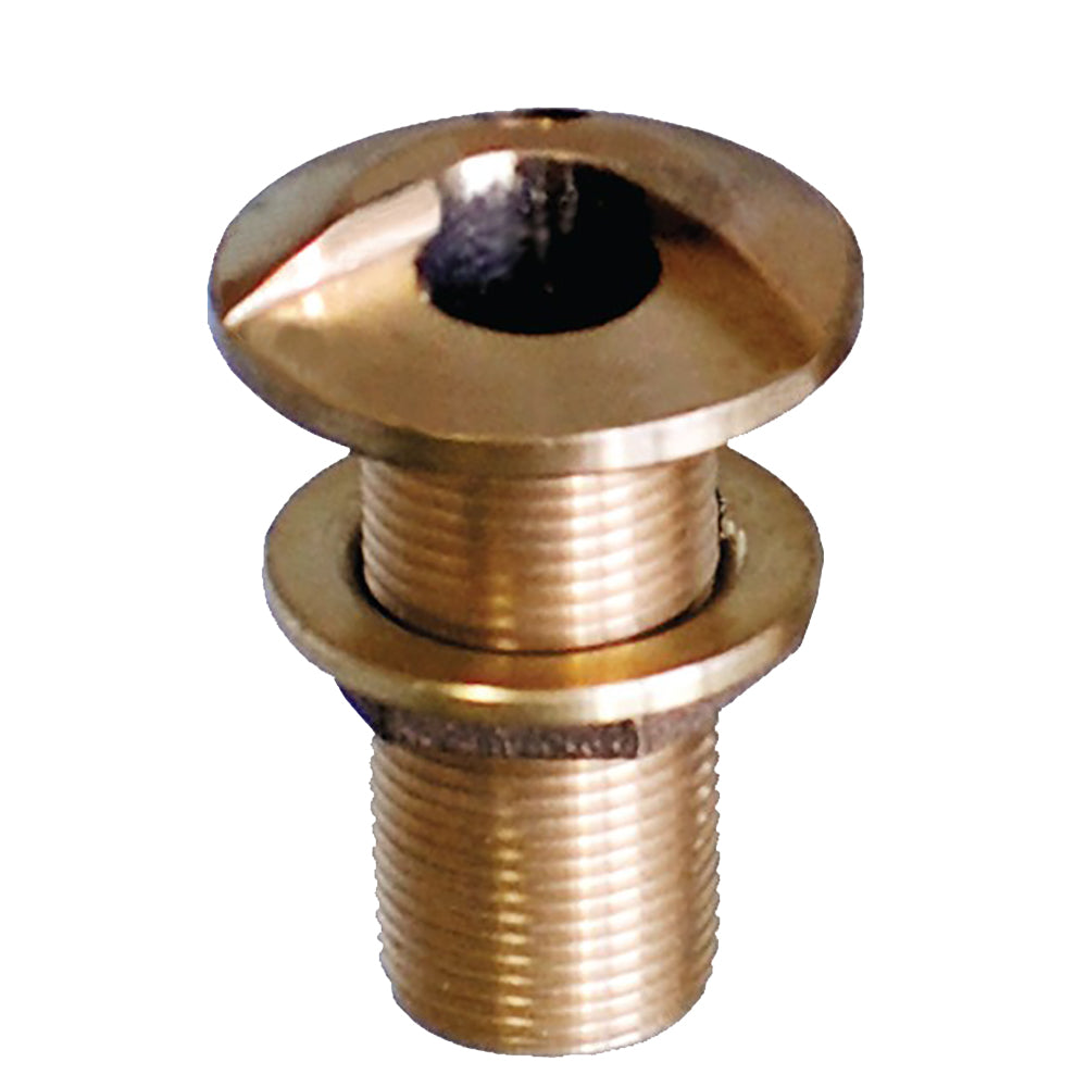 GROCO 114 Bronze High Speed ThruHull Fitting wNut  HSTH1250W