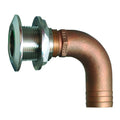 GROCO 114 90 Degree Hose ThruHull Fitting  HTHC1250S